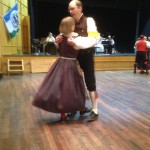Lena och Lars dansar diplomdanser
